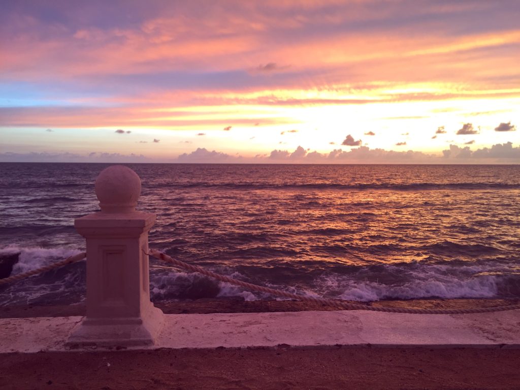 Rose Gold and Pink Sunset in Colombo
